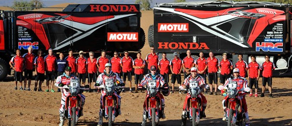 Honda tim, Dakar 2014