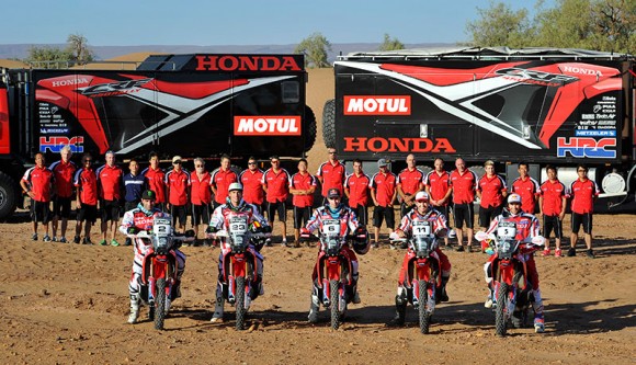 Honda tim, Dakar 2014